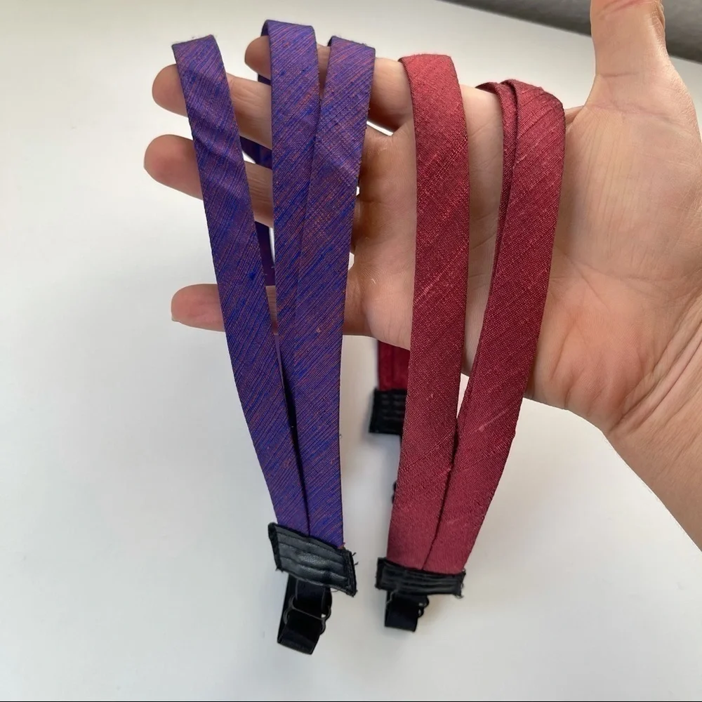 Adjustable Red & Purple Headbands